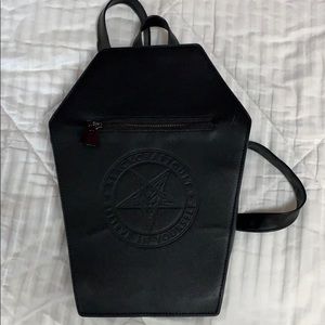 Blackcraft mini coffin backpack